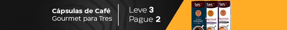 Leve 3, Pague 2 - Cápsulas de Café Gourmet p/ Tres
