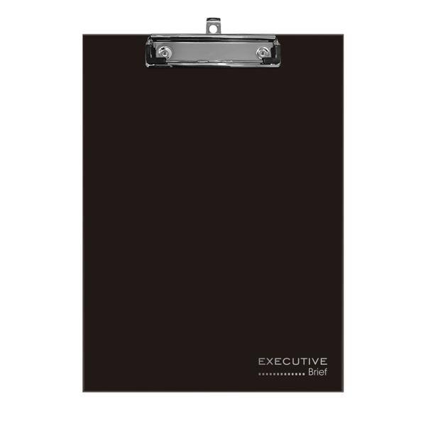Prancheta A4 Decorada Brief Executive Preto Spiral - PT 1 UN