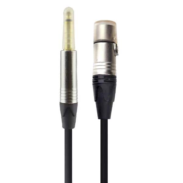Cabo de áudio para microfone, P10 Macho XLR fêmea, 5m, 8.1.106, Mxt - BT 1 UN
